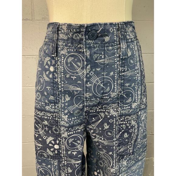 Levi's Other - Levis Printed Bandana Chore Utility Pants Urban Outfitters Boho Gorpcore 33x30